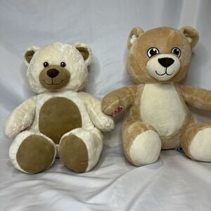 Build A Bear Lot Of 2 Velvet Hugs Bears Allergy And Asthma Friendly BAB